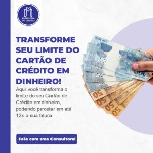 Empréstimo com Cartão de Crédito Crédito MM